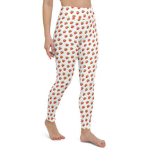 Load image into Gallery viewer, Strawberry Yoga Leggings