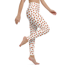 Load image into Gallery viewer, Strawberry Yoga Leggings