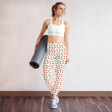 Load image into Gallery viewer, Strawberry Yoga Leggings