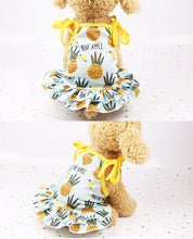 Load image into Gallery viewer, Matching Pup Pineapple Dress / T-shit