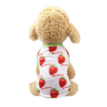Load image into Gallery viewer, Matching Pup Strawberry Dress / T-shirt