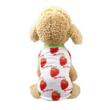 Load image into Gallery viewer, Strawberry Dog Dress or T-shirt and Neck Gaiter Bunbel