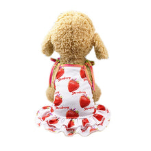 Load image into Gallery viewer, Matching Pup Strawberry Dress / T-shirt