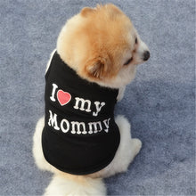 Load image into Gallery viewer, I Love Mommy & Love Daddy Dog T-Shirt