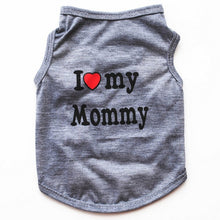 Load image into Gallery viewer, I Love Mommy & Love Daddy Dog T-Shirt
